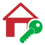 House and Key Icon